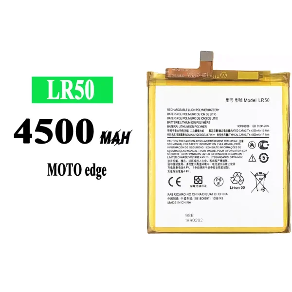 Original new battery LR50 for Motorola MOTO edge