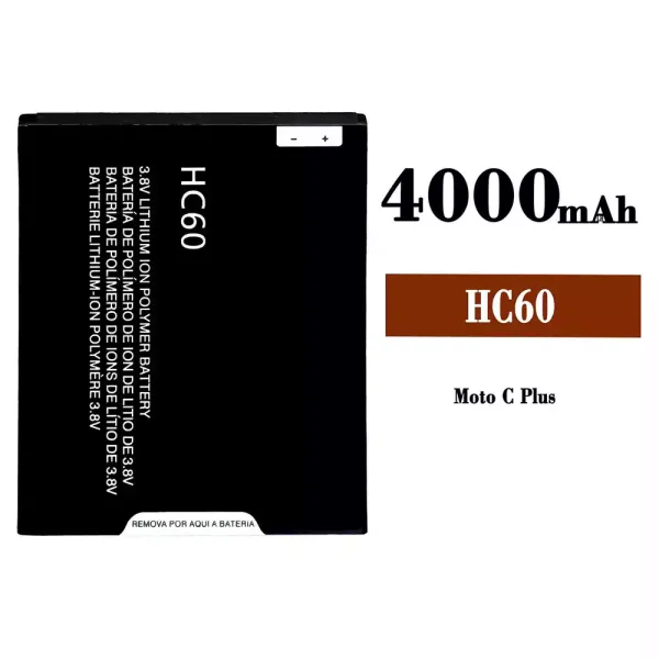 Original new battery HC60 for Motorola Moto C Plus