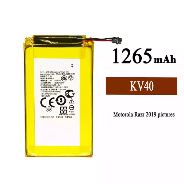 Original new battery KV40 for Motorola RAZR 2019