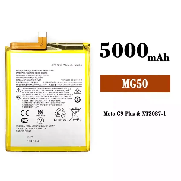 Original new battery MG50 for Motorola Moto G9 Plus