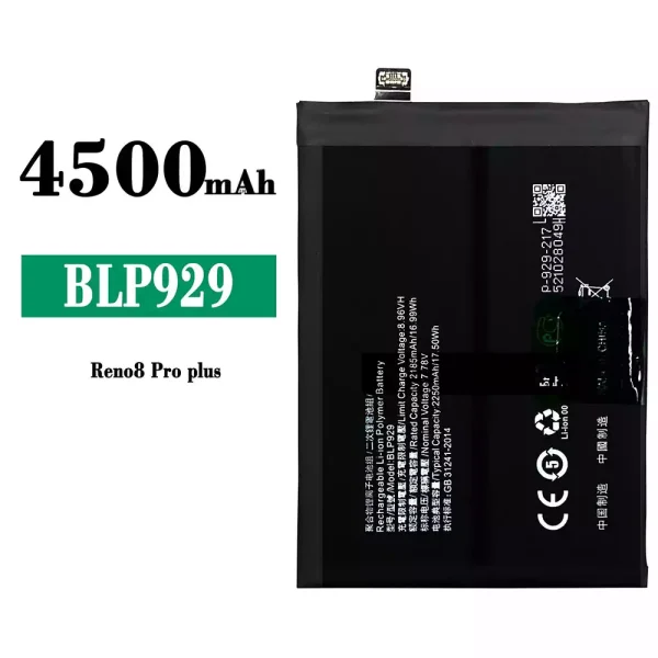 Original new battery BLP929 for OPPO Reno 8 Pro / Reno 8 Pro plus