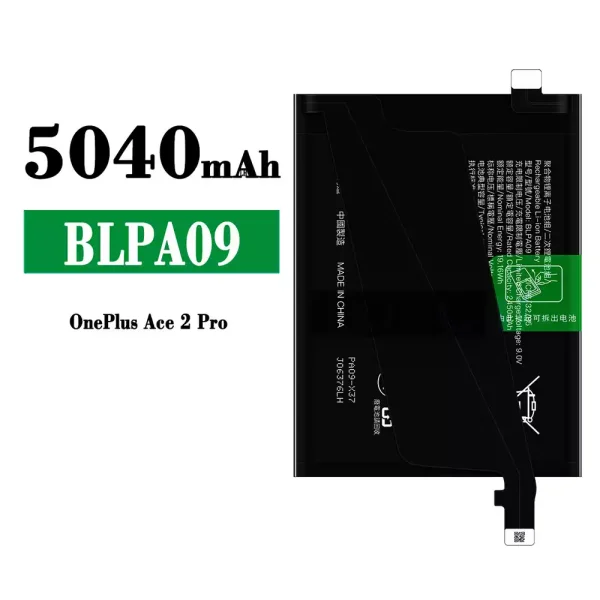 Original new battery BLPA09 for Oneplus Ace 2 Pro