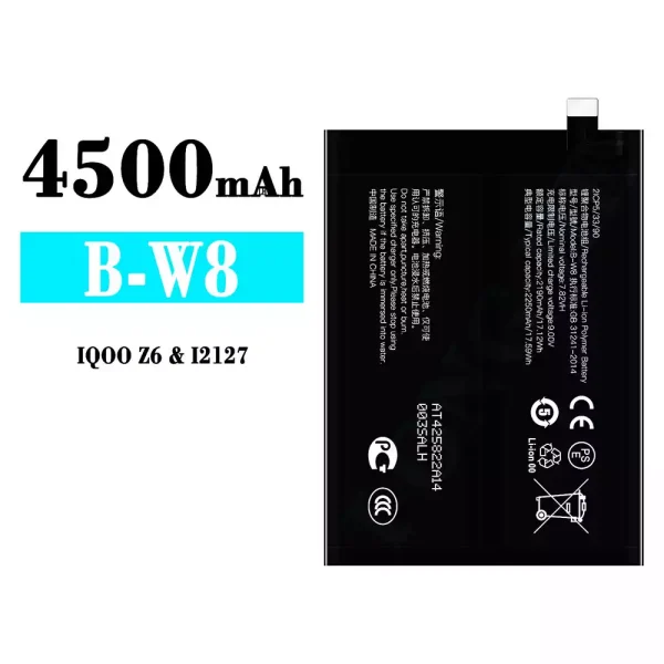 Original new battery B-W8 for VIVO IQOO Z6