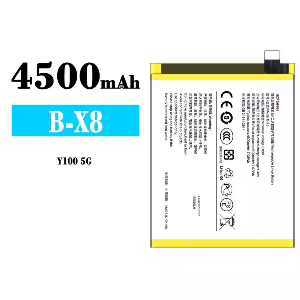 Original new battery B-X8 for VIVO Y100 5G