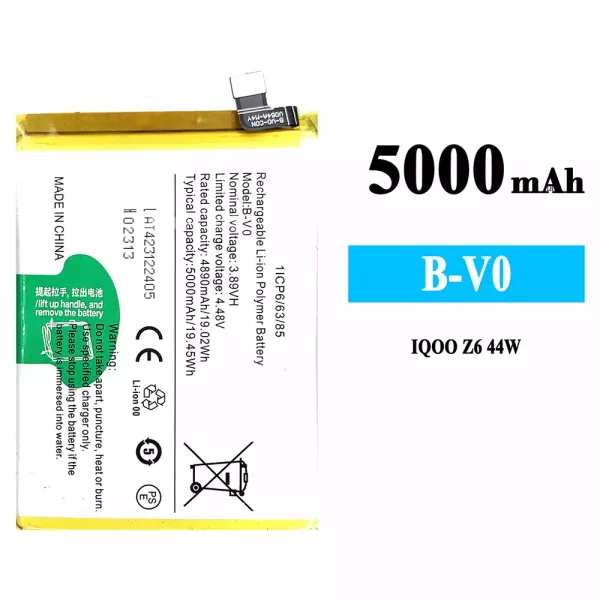 Original new battery B-V0 for VIVO IQOO Z6