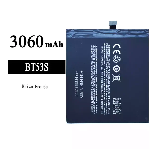 Original new battery BT53S for Meizu Pro 6s