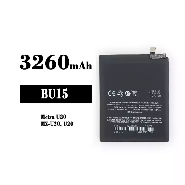 Original new battery BU15 for Meizu U20