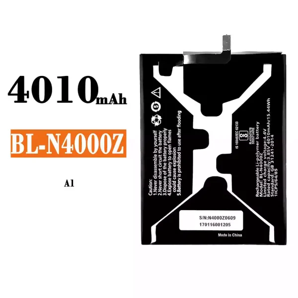 Original new battery BL-N4000Z for Gionee A1