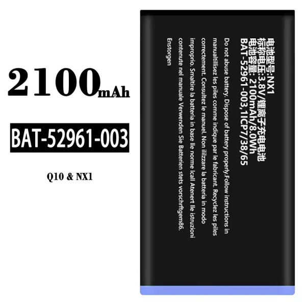 Original new battery BAT-52961-003 for BlackBerry Q10/NX1