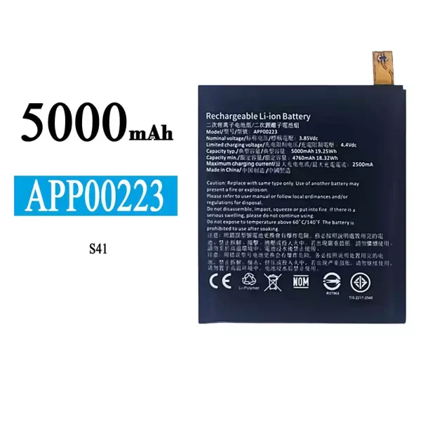 Original new battery APP00223 for CAT S41