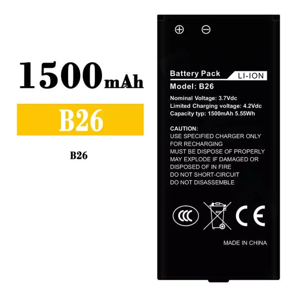 Original new battery B26 for CAT