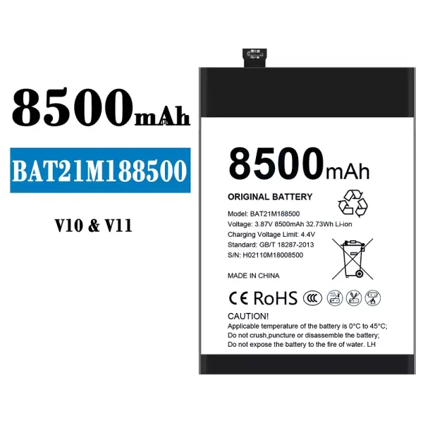 Original new battery BAT21M188500 for Doogee V10/V11