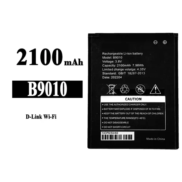 Original new battery B9010 for D-Link WIFI