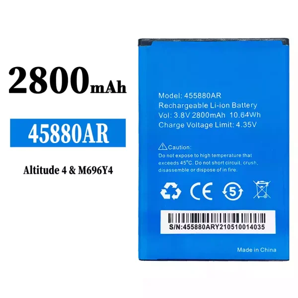Original new battery 45880AR for YES Altitude 4/M696Y4