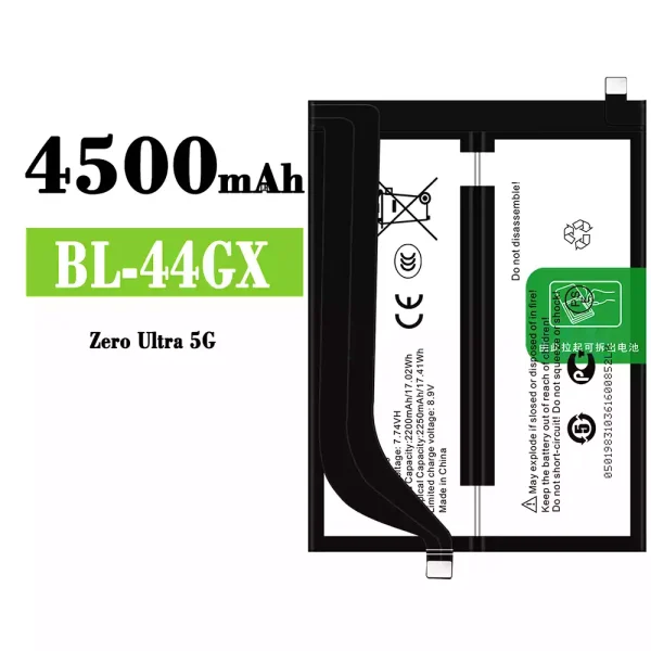 Original new battery BL-44GX for infinix Zero Ultra 5G