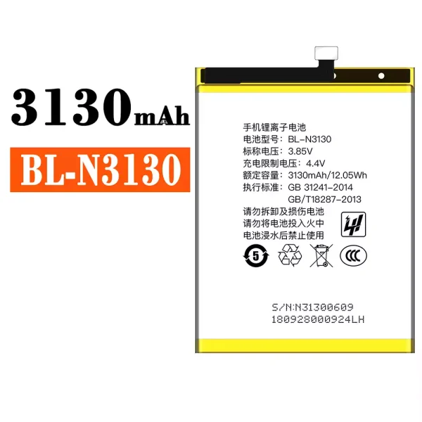 Original new battery BL-N3130 for Gionee