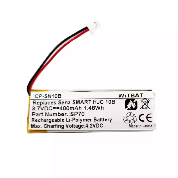 New Bluetooth Headphone battery for Sena SMART HJC 10B,Sena Smart HJC 20B