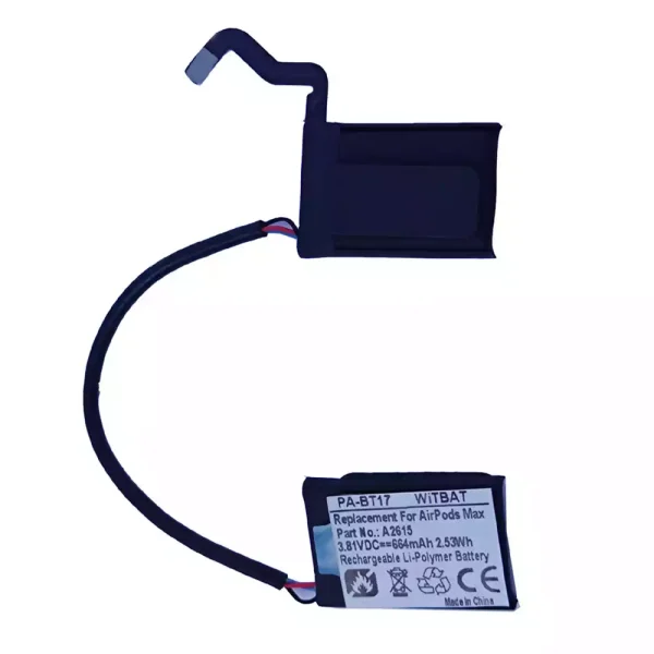 New Bluetooth Headphone battery for AirPods Max,A2096 A2165,BLP685