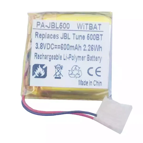 New Bluetooth Headphone battery for JBL TUNE 500BT,JBL Synchros S400BT,Tune 600BT PN:JBL P062831