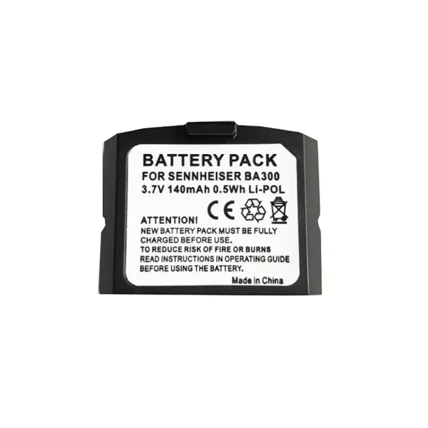 New Bluetooth Headphone battery for Sennheiser BA300,500898