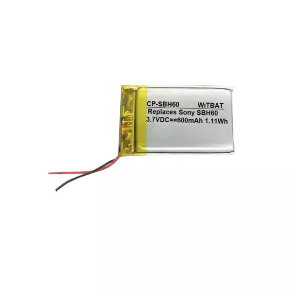 New Bluetooth Headphone battery for Sony SBH60