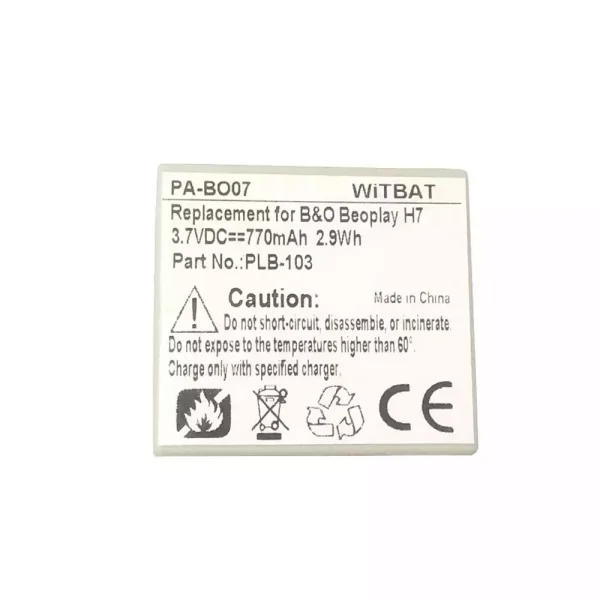 New Bluetooth Headphone battery for B&O Beoplay H7,Beoplay H8,Beoplay H9