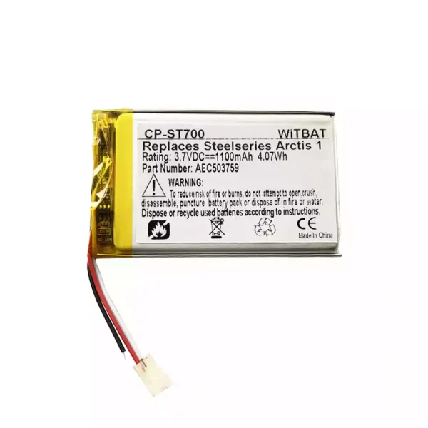 New Bluetooth Headphone battery for AEC503759