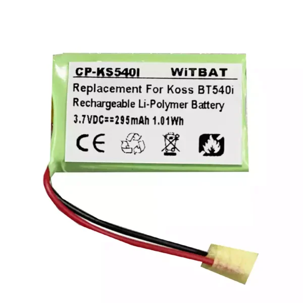 New Bluetooth Headphone battery for Koss KPH7 Wireless,Koss BT540i