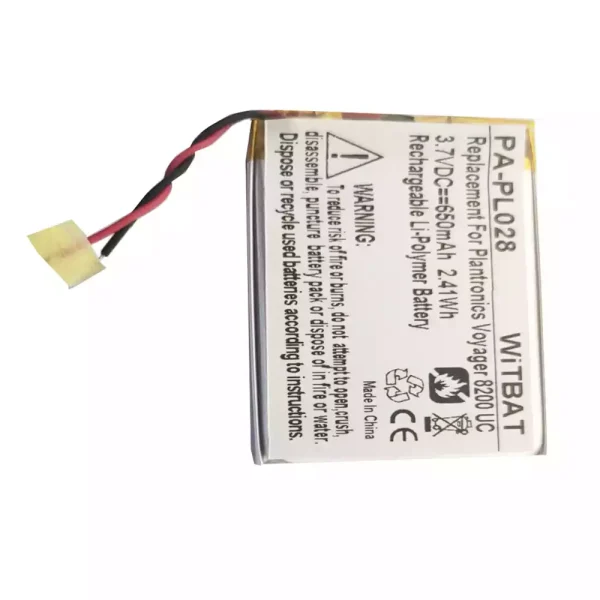 New Bluetooth Headphone battery for Plantronics Voyager 8200 UC,PLANTRONICS K100,PR-423350