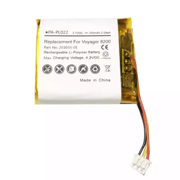 New Bluetooth Headphone battery for Plantronics 203035-01,203055-01,208769-01,208769-02,213199-01