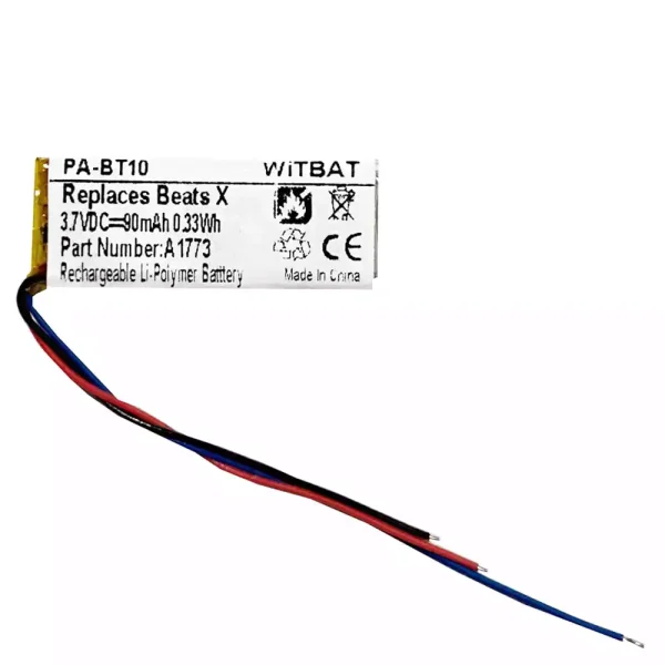 New Bluetooth Headphone battery for Beats X,YU10448-16002,A1773