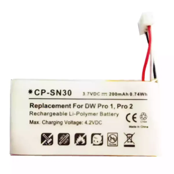 New Bluetooth Headphone battery for 504374 for Sennheiser DW Pro1  DW Pro2, SD Pro1 SD Pro2,504374