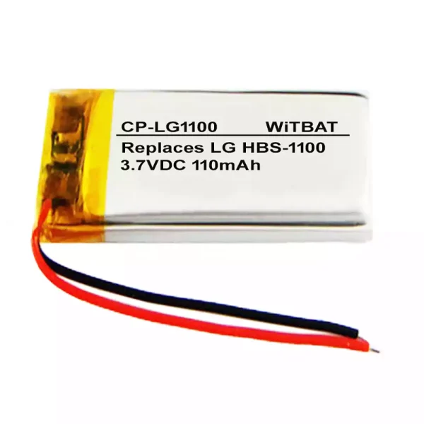 New Bluetooth Headphone battery for LG HBS-1100,HBS-A100,HBS-810,AEC501224