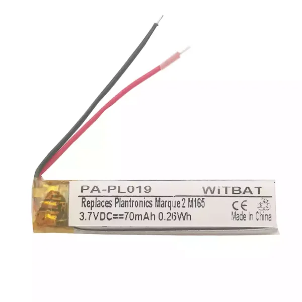 New Bluetooth Headphone battery for Plantronics Marque 2 M165,M180 LSSP321036AB