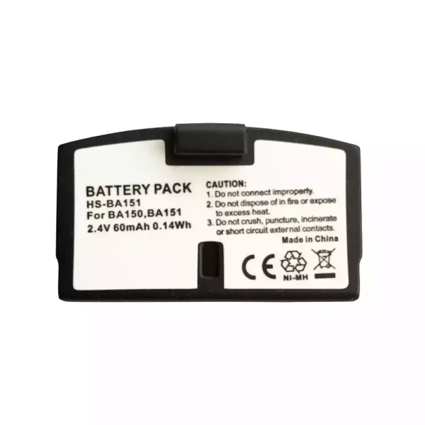 New Bluetooth Headphone battery for Sennheiser BA150 BA151 BA152
