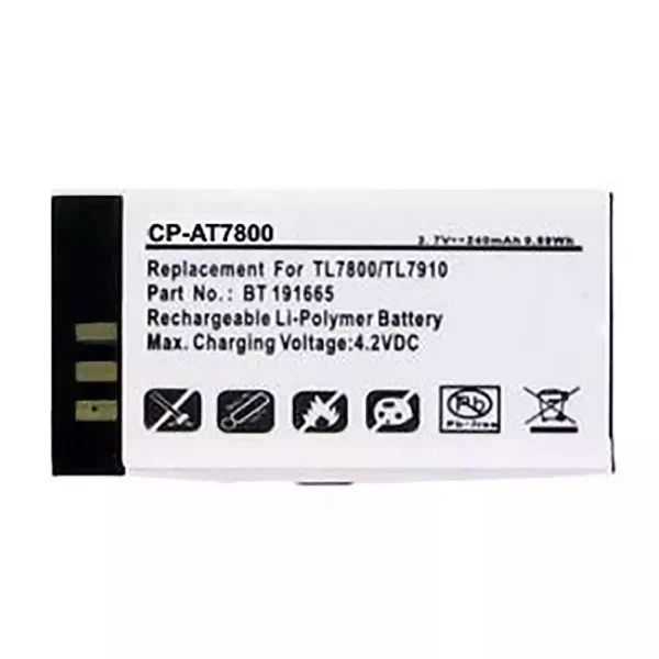 New Bluetooth Headphone battery for Plantronics TL7810 TL7910 TL7912 TL7800 TL7812,BT191665