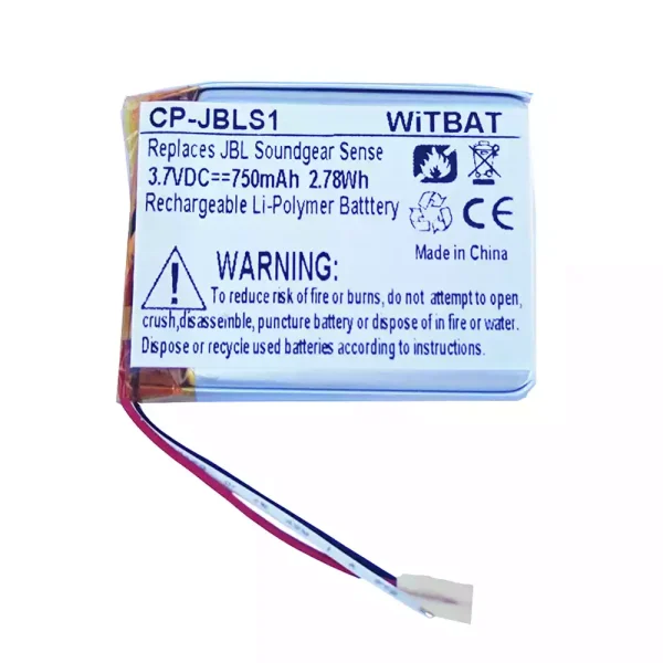 New Bluetooth Headphone battery for JBL Soundgear Sense Earphone Charging Case
