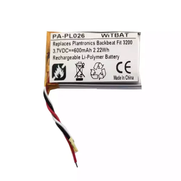 New Bluetooth Headphone battery for Plantronics BackBeat FIT 3100 3200 TWS Earbuds Wireless Bluetooth Earphones Charging Case