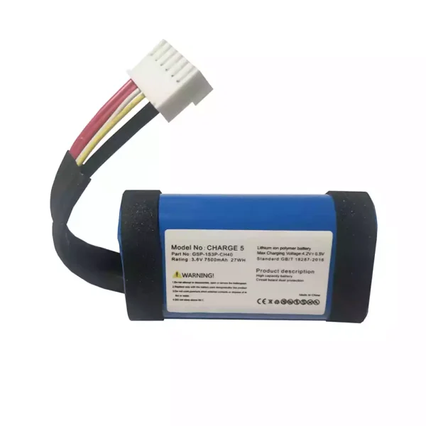 New Replacement Bluetooth speaker battery for JBL Charge 5,GSP- 1S3P-CH40