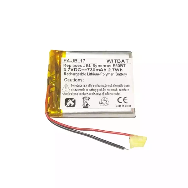 New Replacement Bluetooth speaker battery for JBL Synchros E50BT,P433638