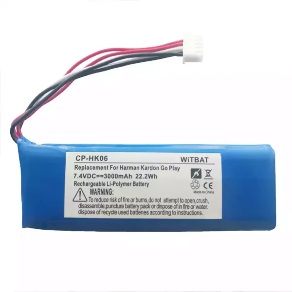 New Replacement Bluetooth speaker battery for Harman Kardon Go Play,GSP1029102 01