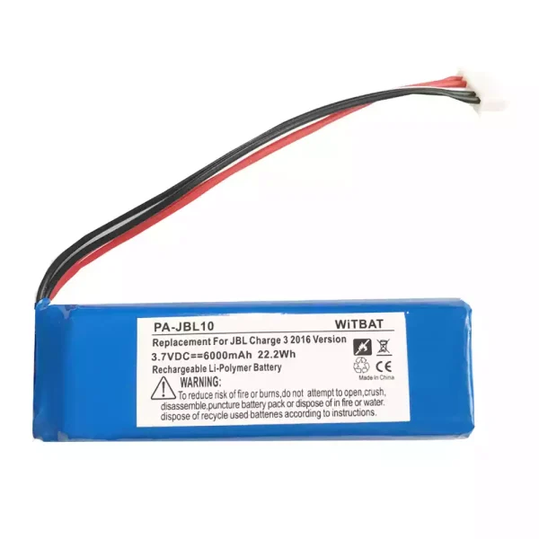 New Replacement Bluetooth speaker battery for JBL Charge 3 2016,GSP1029102A