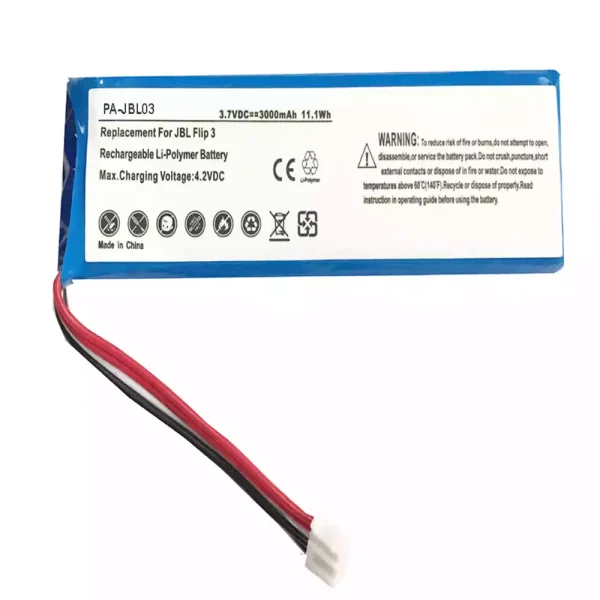 New Replacement Bluetooth speaker battery for JBL Flip 3,GSP872693