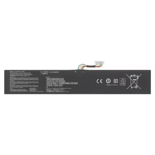 New battery for ASUS ROG ALLYX C41N2208,RC71L
