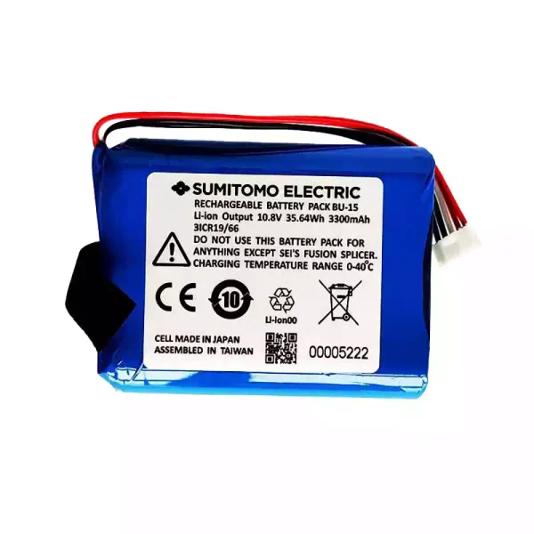 New battery for SUMITOMO BU-15,T-400s